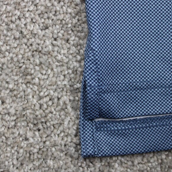 Callaway Polo Shirt Mens 2XL Blue Opti-Dri Golf Polyester S/S Pullover Stretch - Picture 7 of 14